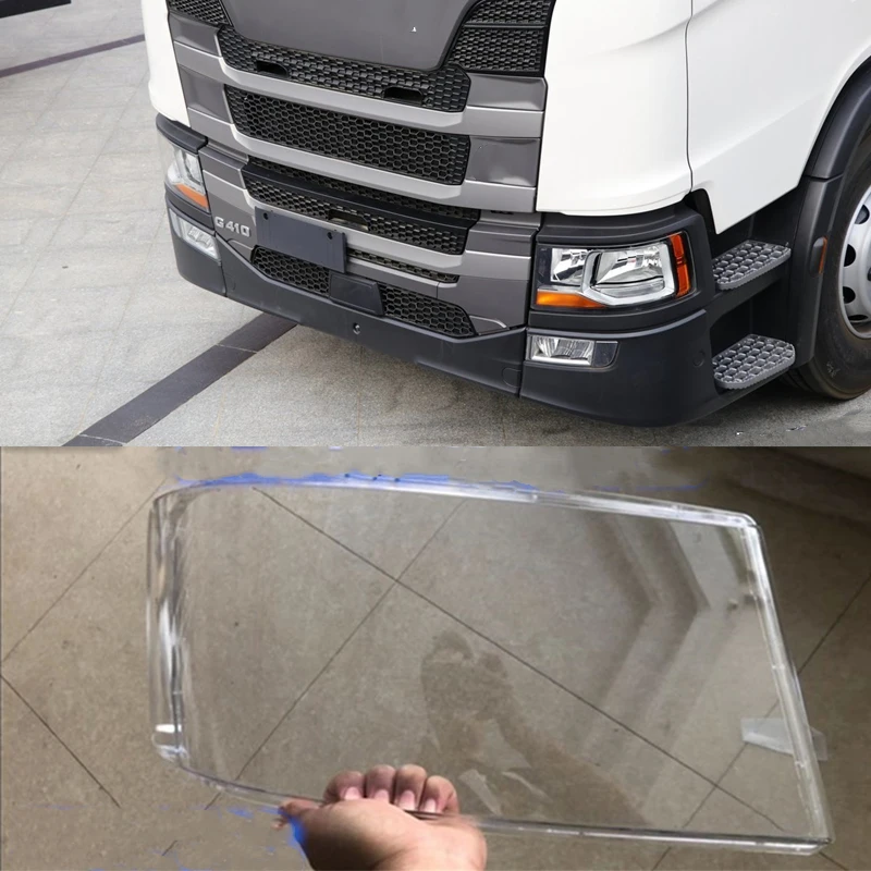 

For SCANIA G410 G450 G400 P Series R Series Car Headlight Shell Headlight cover Headlamp Lens Headlight Glass Auto Shell Cover