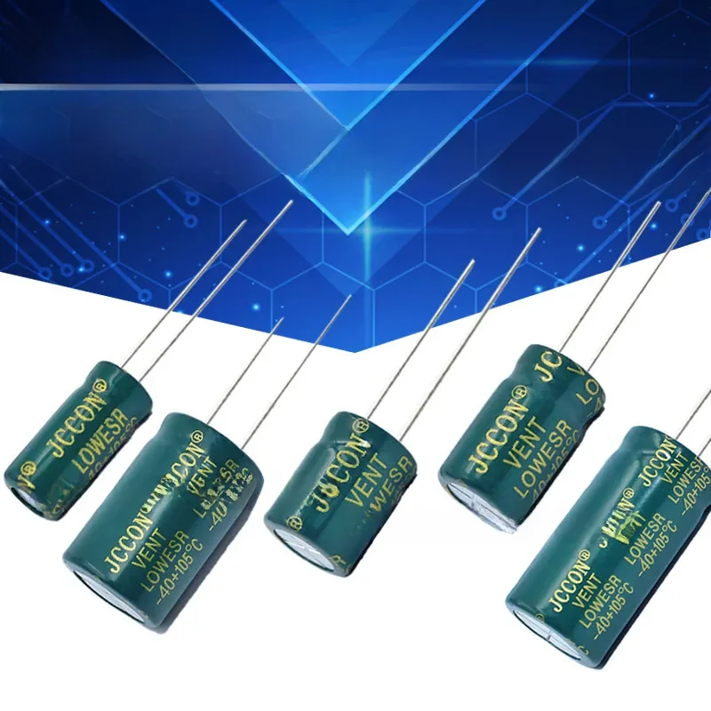 Puzzles en aluminium ESR haut et bas, 10V, 16V, 25V, 35V, 50V, 400V, 100UF, 220UF, 330UF, 470UF, 680UF, 1000UF, 1500UF, 2200UF, 3300UF