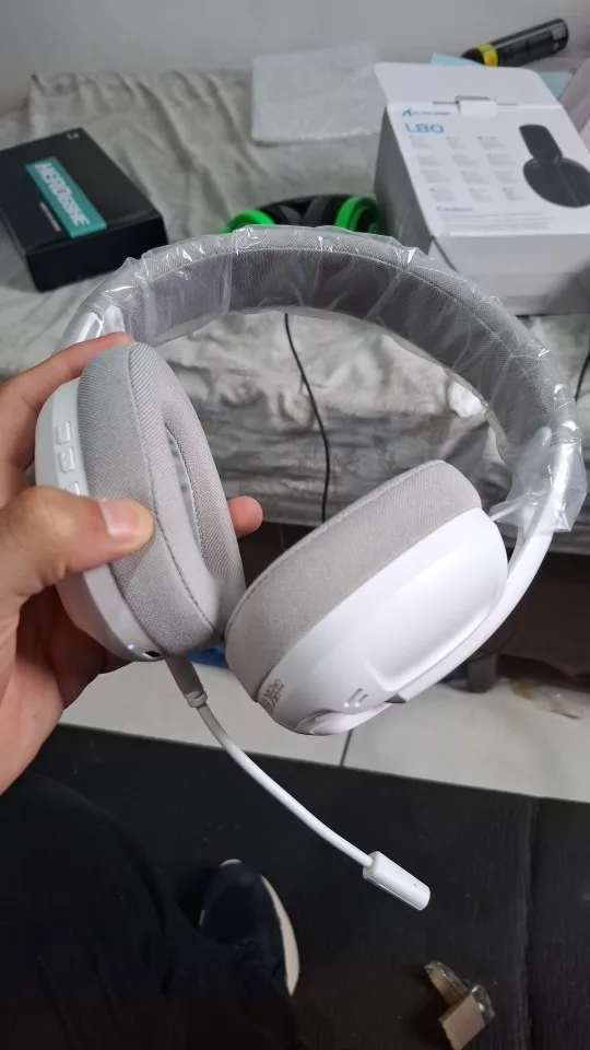 ATTACK SHARK L80 Ultra-Light Tri-Mode Gaming Headset Lightweight Wireless Gaming Headset for PC/PS4/PS5/Switch/Xbox photo review