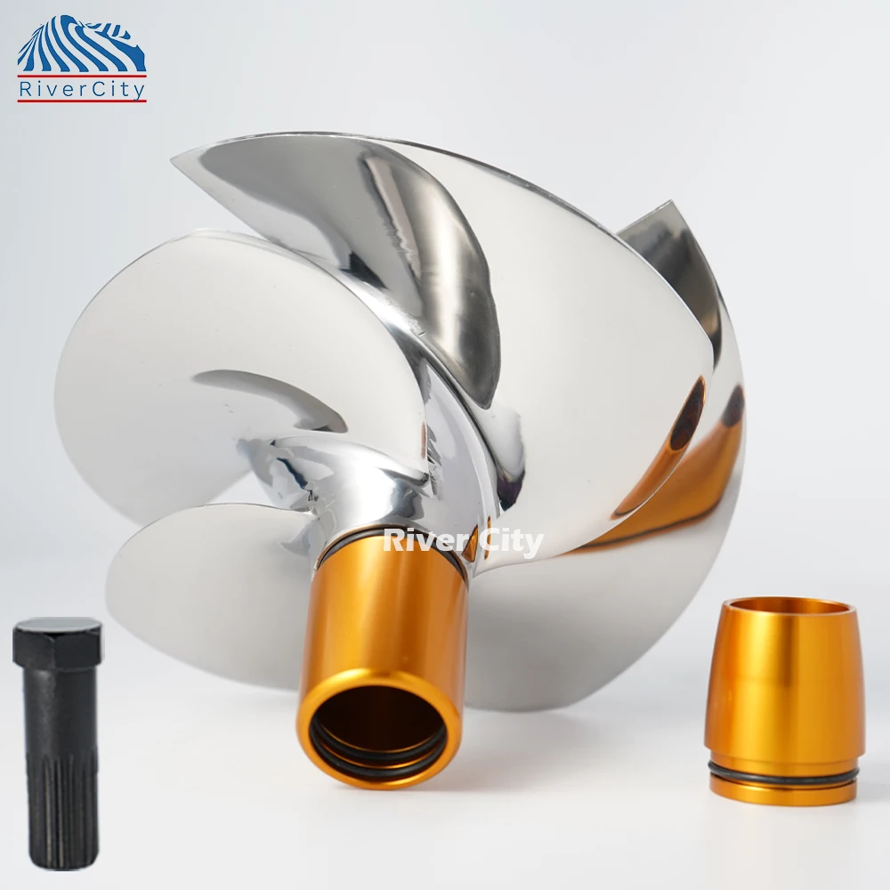 Remplacement pour Seadoo GTX 4-tech Limited Supercharge 185HP Jet Ski turbine SR-CD-12/20 155.5MM 4 lames pièces de PWC polies