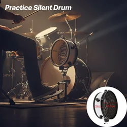 Practice Silent Drum No Volume Dumb Practice Drum Musical Instruments & Gear for Drummer Training Beginner