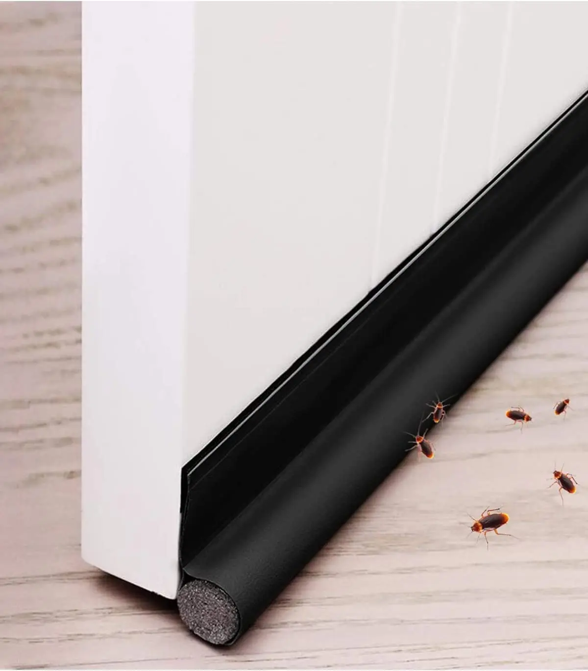 Onder Deur Anti Wind Warmte Isolatie Spons Sill Base Windjack Stop Stof Koude Spons Enkelzijdige Stalen Deur Buitendeur