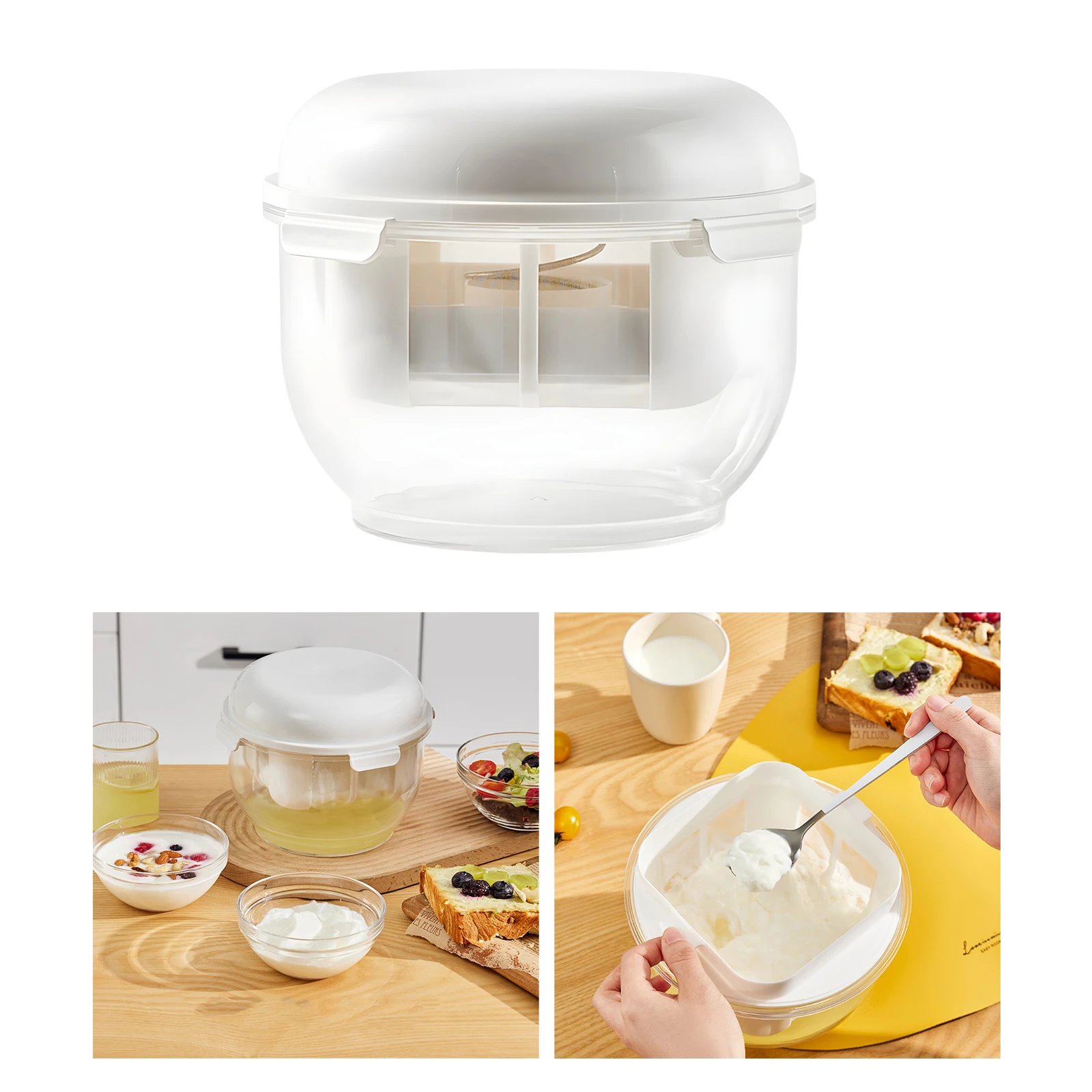 

Фильтр для йогурта «сделай сам», моющийся, простой в использовании, фильтр для йогурта, бытовой, пружинный сепаратор давления, сыворотка, кухонные гаджеты, фильтр для молока