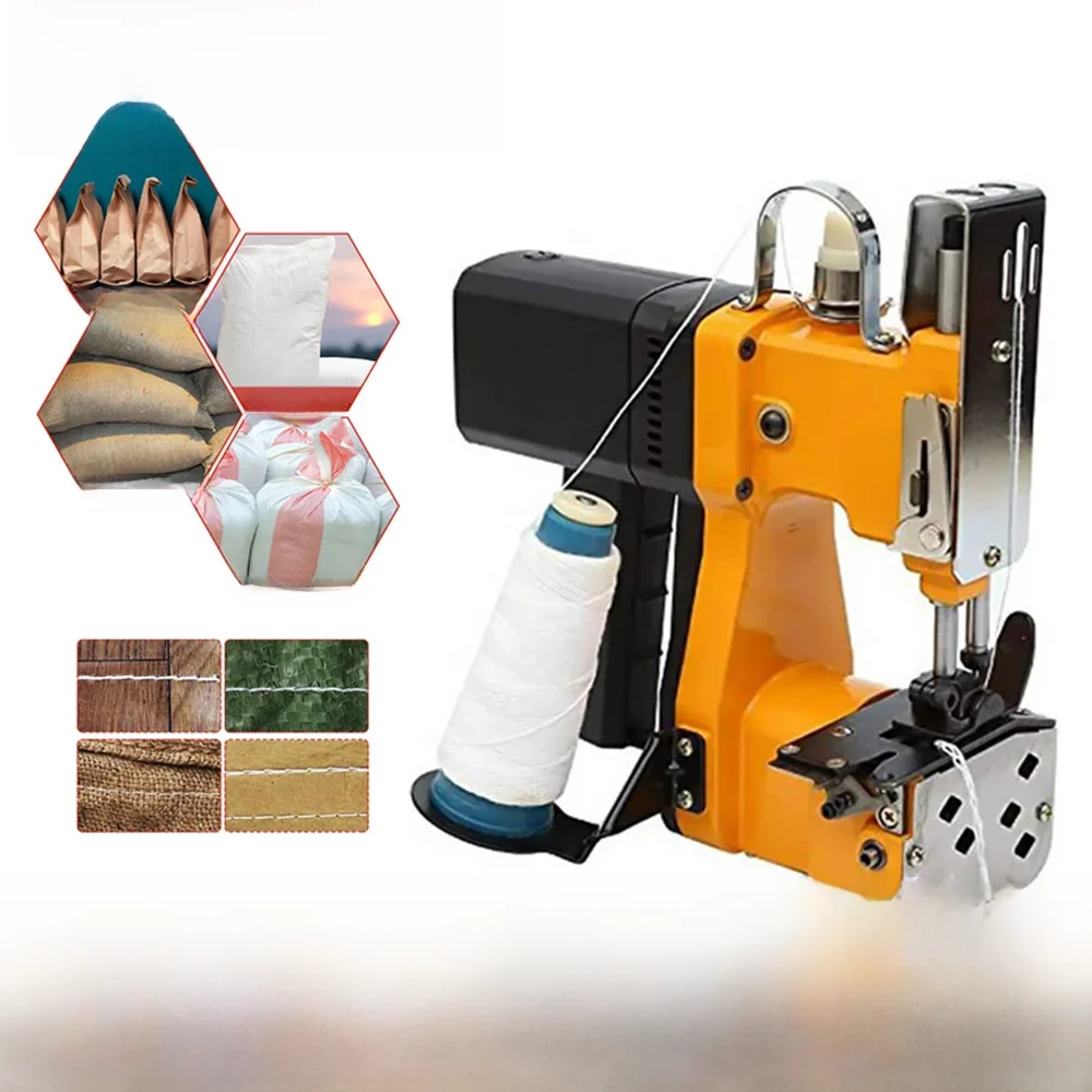 Tragbare Nähen Sealer Industrielle Elektrische Nähen Maschine Versiegelung Abdichtung Woven Tasche