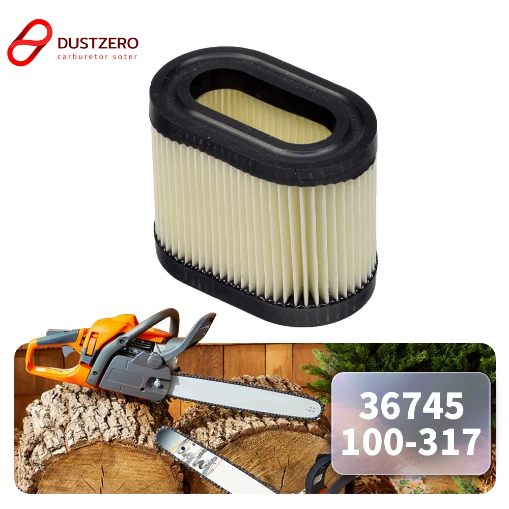 Replacement Air Filter 36745 for Tecumseh Engines Compatible with Oregon 30-030 Rotary 8785 Stens 100-317 Lawn Mower Parts