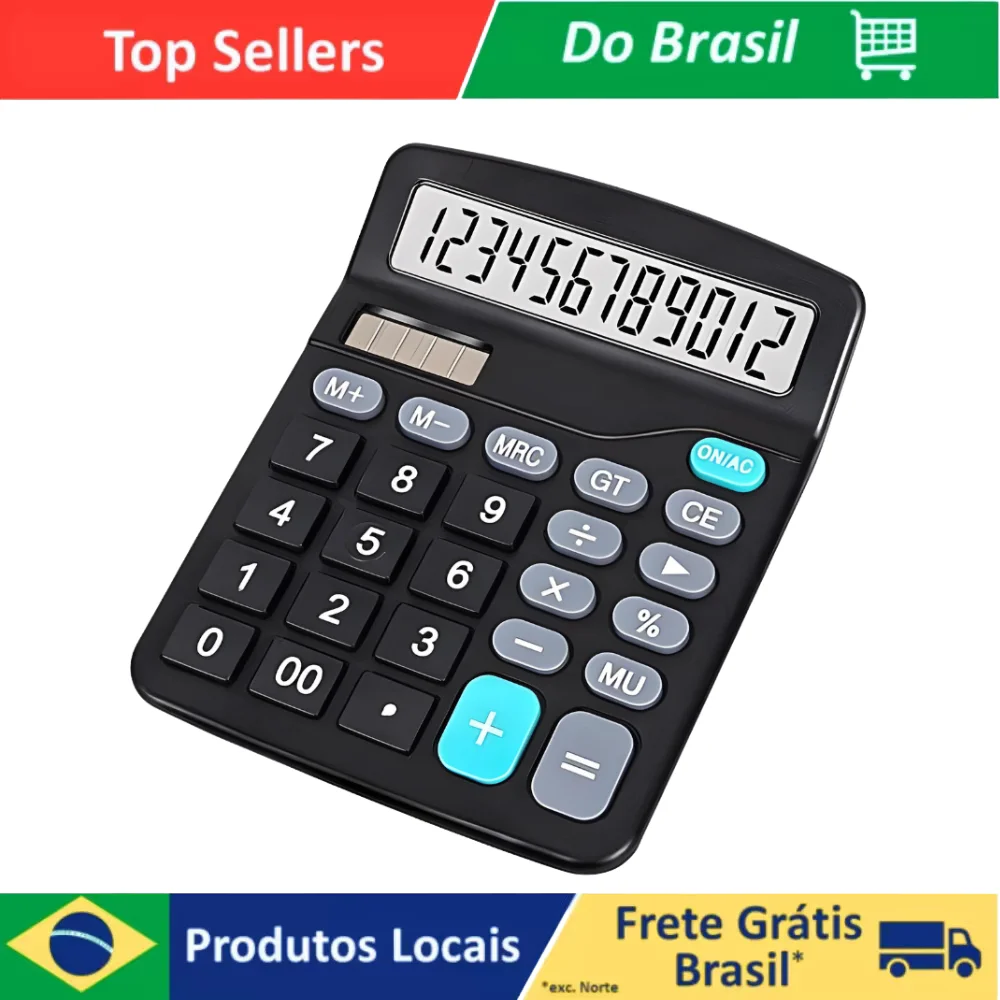 Calculadora Mesa 12 dígitos, Kk-837b