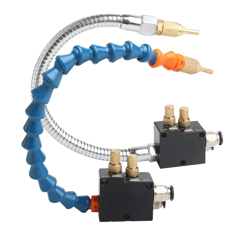 Tour pneumatique usinage pulvérisateur de refroidissement fraiseuse fluide de coupe machine de gravure universelle pulvérisateur tuyau d'eau pompe à huile