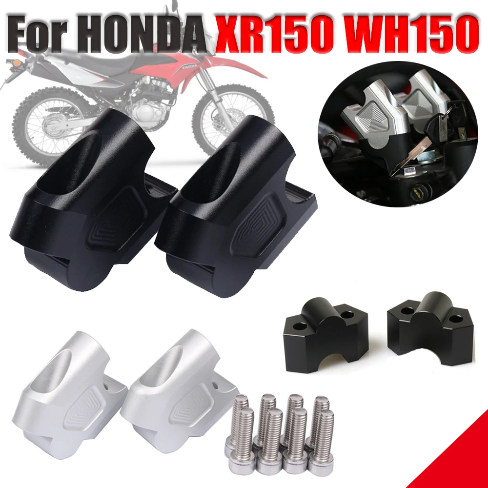 

For Honda Offroad XR150 WH150 XR 150 WH 150 Motorcycle Accessories Handlebar Mount Riser Clamp Handle Bar Adapter Extend Parts