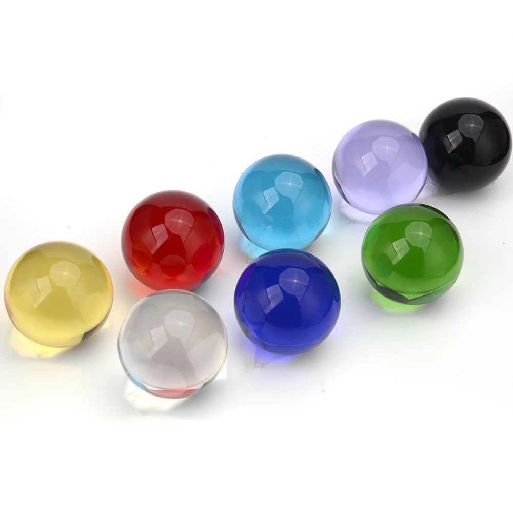 Acrylic Contact Juggling Ball, Color Transparent Solid Crystal Ball 76mm - 3 inch (green, 76mm/3 inch) - Image 2