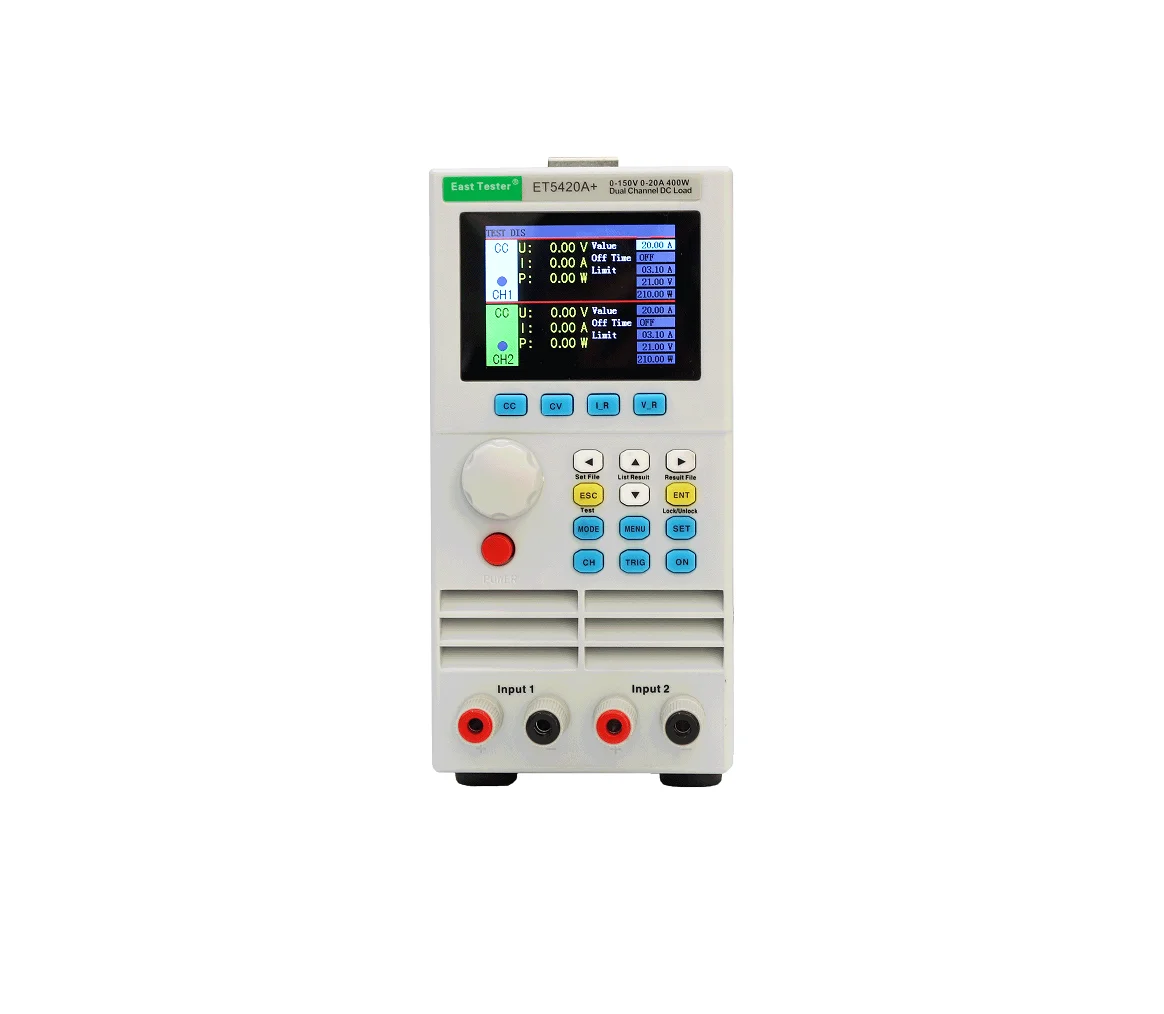 ET5420A+  Electrical Load 150V 40A/15A 400W Professional Programmable Digital DC Load Electronic Battery Tester Meter