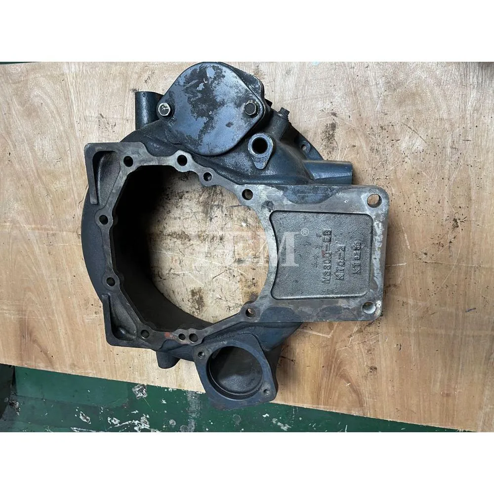 Used V3300 Flywheel Housing For Kubota Diesel Engine.