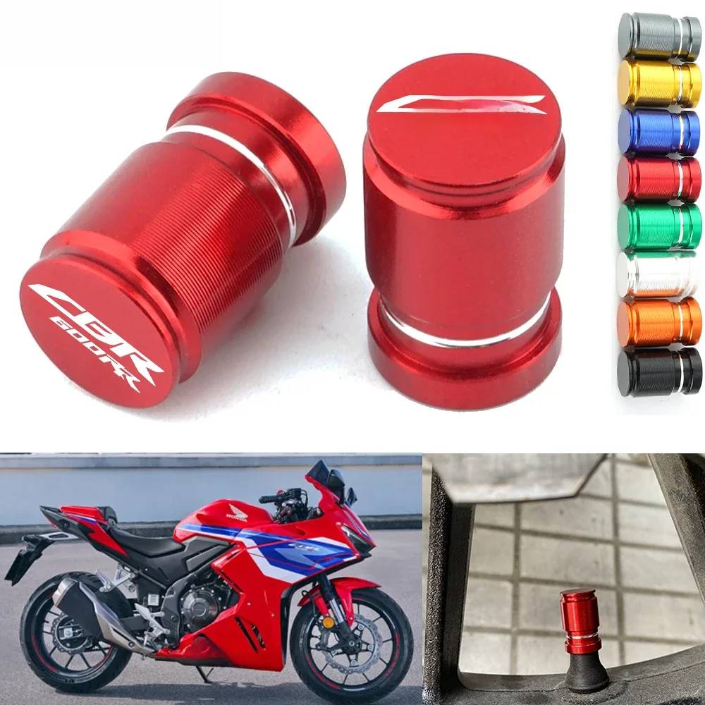 Bouchons de tige de Valve de pneu en alliage d'aluminium CNC, accessoires de moto pour HONDA CBR600RR CBR 2024 600RR 600 RR, couvercle anti-poussière