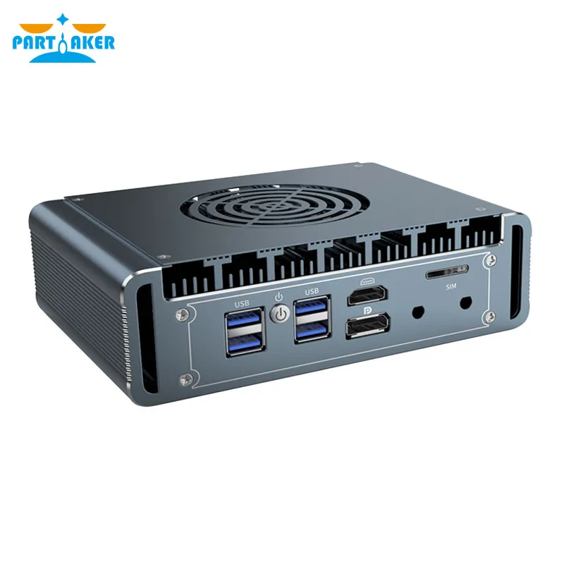 Брандмауэр Мини-ПК 4 x Intel i226 2.5G LAN 12-го поколения Soft Router Core i7 1265U i5 1235U i3 Pentium 8505 pfSense OPNsense Компьютер