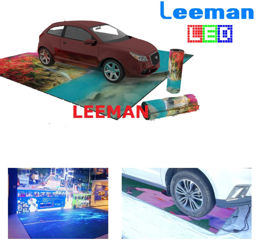 

Rolling LED Floor Display P3.9 LED Rolling Floor Screen P1.5 Foldable LED screen Interactive LED Dance Floor Screen Manufacturer