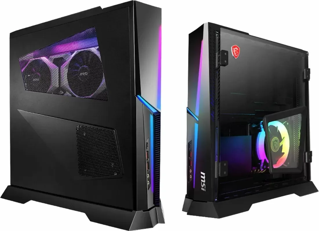 BEST SALES ORIGINAL MSI's Trident X packs a Core i9-9900K, RTX 2080 Ti into a small form-factor PC