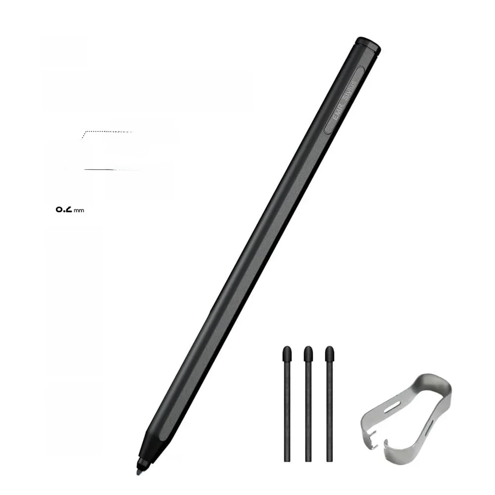 Für reMarkable 2 Stift mit 4096 Druckempfindlichkeits-Radiergummi, Handballenabweisung, Neigungserkennung, EMR-Eingabestift für reMarkable-Zubehör