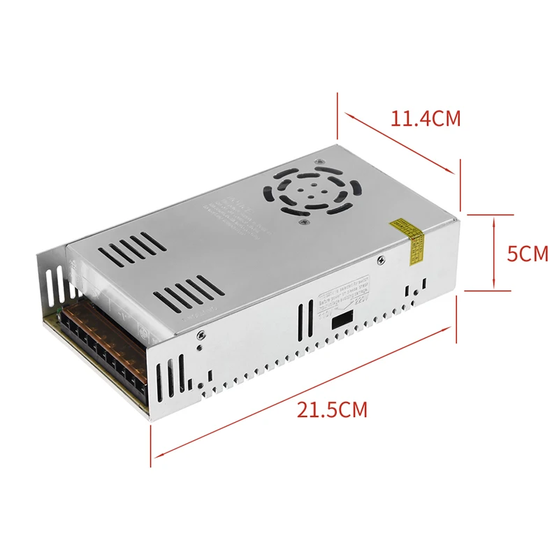 Transformador de Alimentação para Ender 3 3D Printer Part, Fonte de Alimentação Comutada, AC110V, 220V, DC12, 24V, 40 W, 30 A, 20 A, 15A, 240 W, 480W