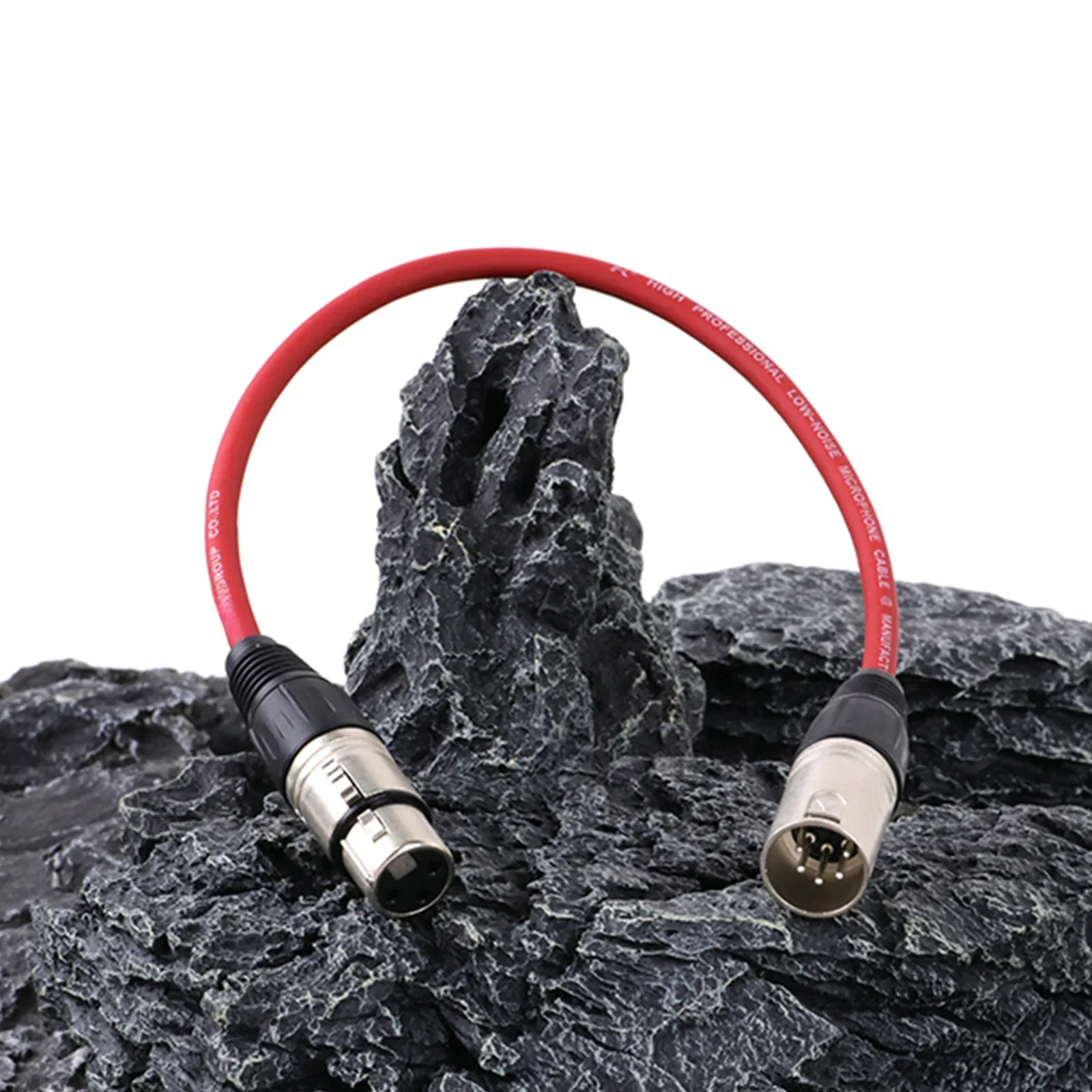 XLR Cable,3Pin XLR Female to 5Pin Male Adapter Balanced Audio Extension Cord for Speaker Amplifier MIC Stage Light Turnaround