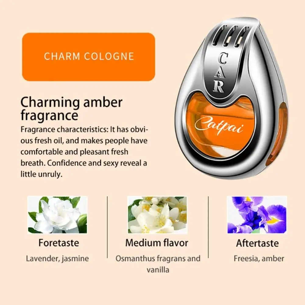 Car Mounted Perfume Air Outlet Decorations Auto Interior Perfume Aromatherapy Clip Freshener Aroma Vent Decoration Diffuser