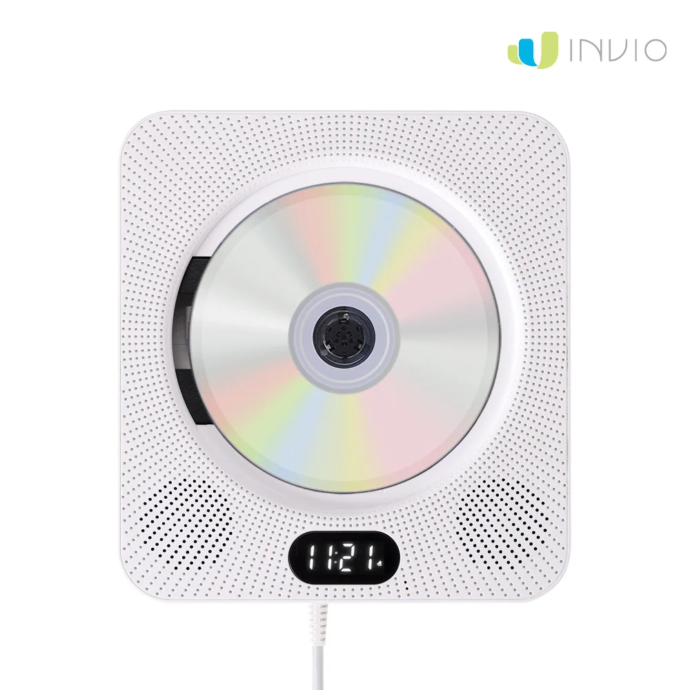 Invio CD Player Wall Hanger Bluetooth Radio WM-02CD