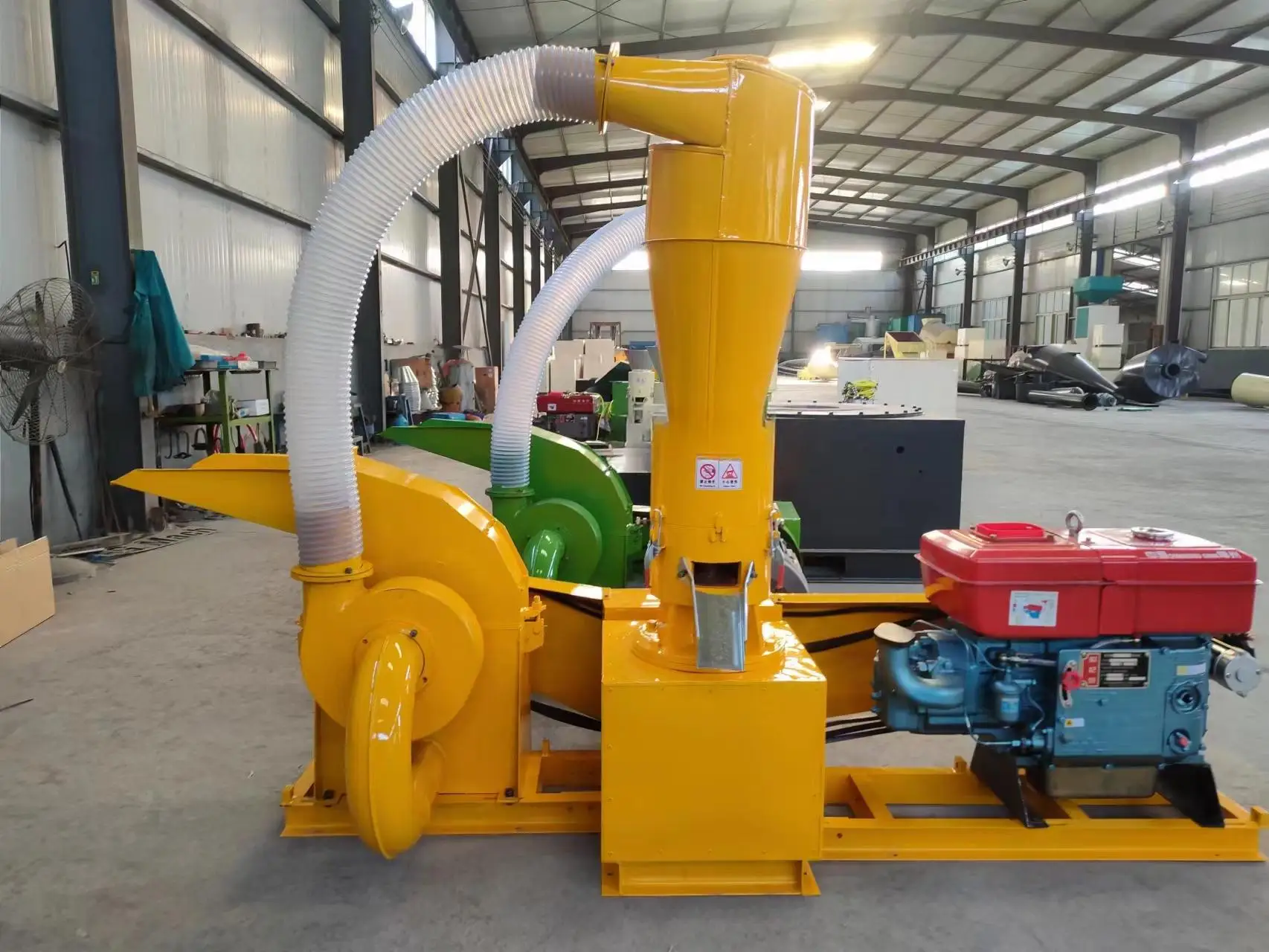 

Good Quality CE Certification 6-8/10/12mm Wood Pellet Line for Biomass Cotton Stalk Pine Flat Die Sawdust Wood Pellet Plant