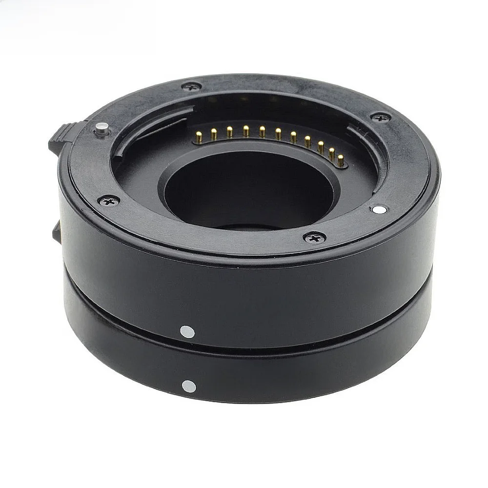 Meike MK-P-AF3B zestaw pierścieni przedłużających makro z automatyczną regulacją ostrości do aparatu bezlusterkowego Panasonic Olympus M4/3 M43 MFT — zdjęcie produktu 7