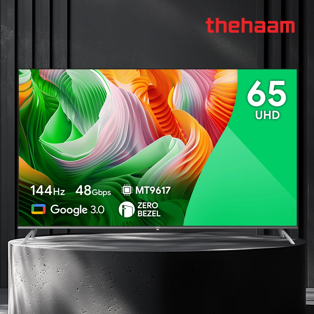 더함 스마트 65 UHD 144Hz 돌비 AI 구글3.0 게이밍 구글TV 4KLED 스마트티비 UA651UHD