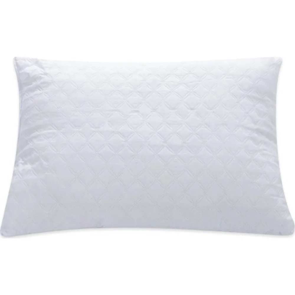 Microfiber Fiber Filled Quilted Pillow for Health Sleeping