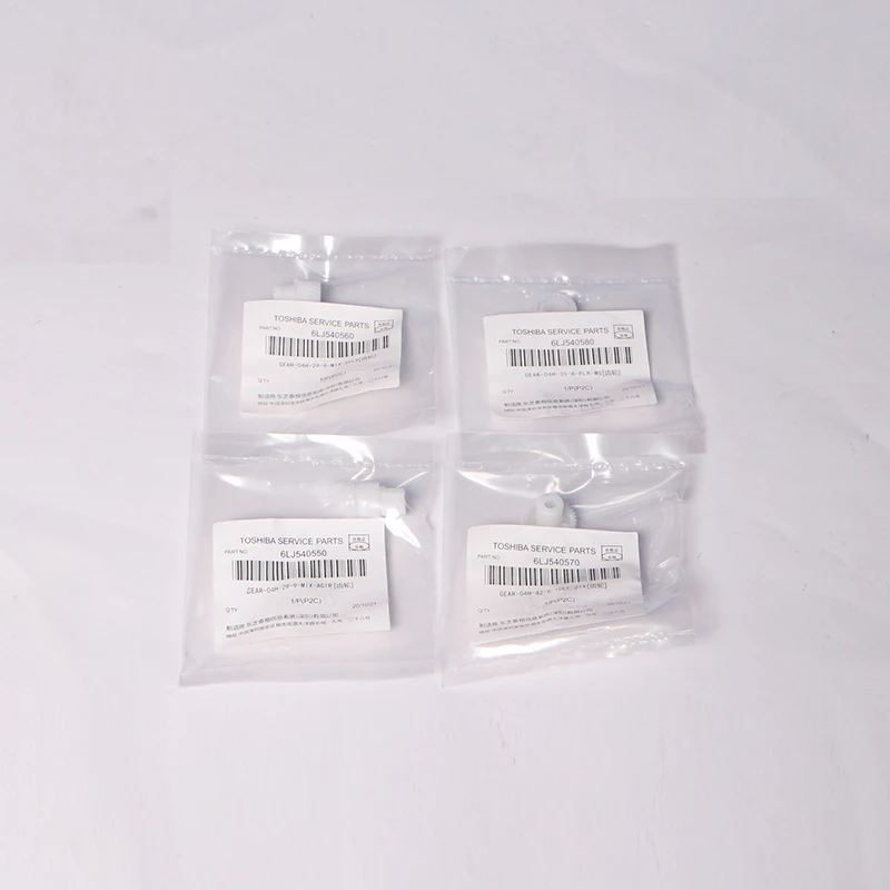 

5Set 6LJ540550 6LJ540560 6LJ540570 6LJ540580 Developer Gear for Toshiba 2555C 3055C 3555C 4555C 5055C