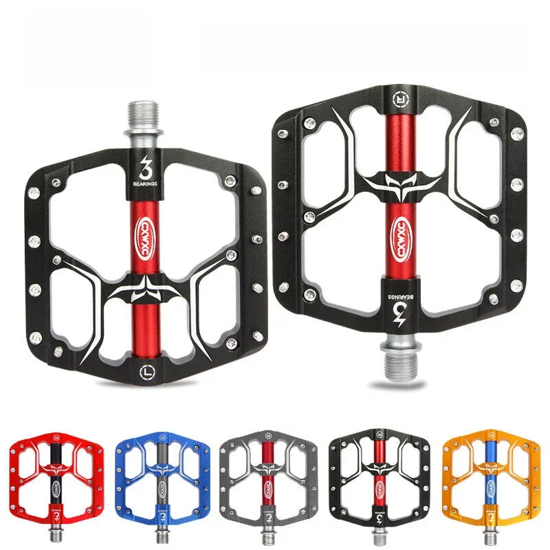 AliExpress NONE CXWXC Bicycle Pedals CXV15/CX930 Ultralight MTB Mountain Bike 3 Sealed Bearings Footrest for Wide Platform Cycling Parts