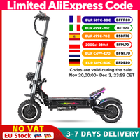 HALO KNIGHT T107Pro 6000W Adult Electric Scooters 95km/h Professional Powerful E Scooter 60V 38.4Ah Dual Motor Fast E-scooter