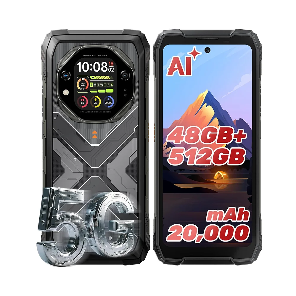 OSCAL TANK 1 5G Robuuste Smartphone, 6.78" 120Hz FHD+ 2.4K Scherm, 16GB+512GB, 64MP+50MP Camera, 20000mAh Batterij Outdoor telefoon - afbeelding 2