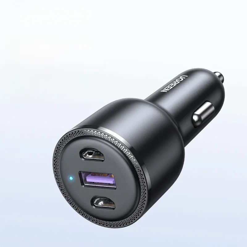 【Nowość】 ugreen 130W ładowarka samochodowa szybkie ładowanie PD szybka ładowarka USB typ C ładowanie telefonu dla iPhone 14 13 12 Pro Max Tablet Laptop — zdjęcie produktu 7