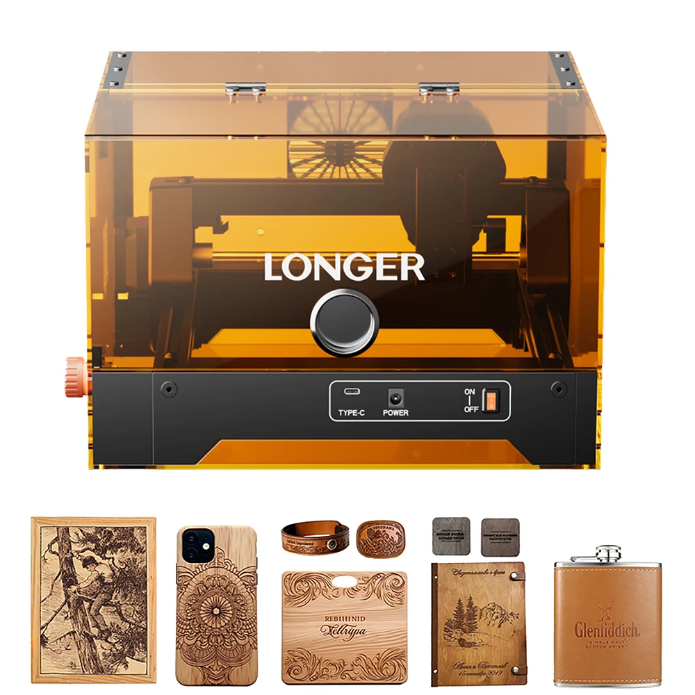 RAY5 miniS 3.5W 2.5W 5.5W Laserowa Maszyna do Grawerowania Bezpieczna z Osłoną Ochronną Skóra Drewno Plastik Logo Malowane Narzędzie DIY