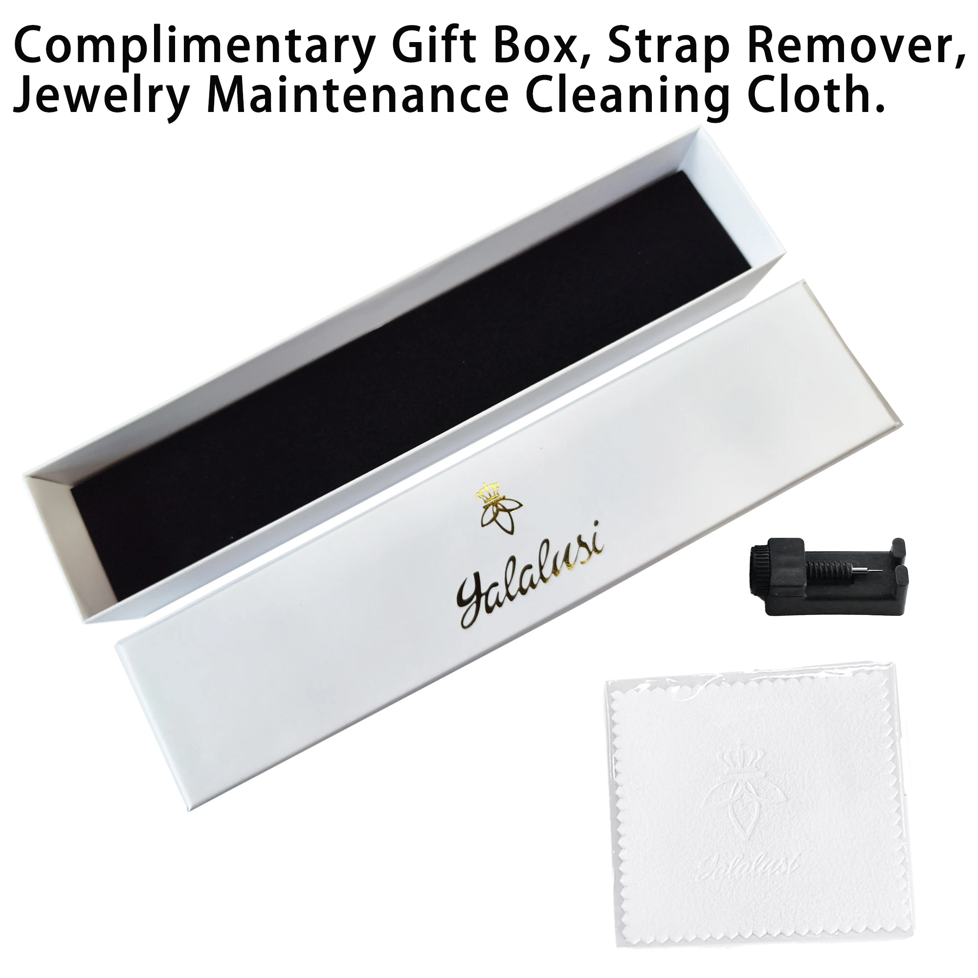 YaLaLuSi Brand Women’s Quartz Water-Resistant Watch: A Luxurious and Elegant Bracelet-Style Timepiece and Gift reloj mujer - Image 6