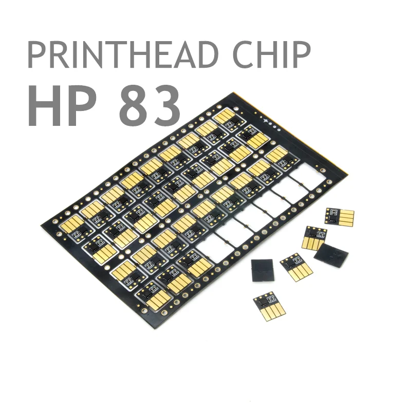 [1x HP83 CHIP] LC/LM KCMY CHIP Disponível Para HP Cabeçote Designjet 5000UV Designjet 5000PS UV DesignJet 5500 5000A