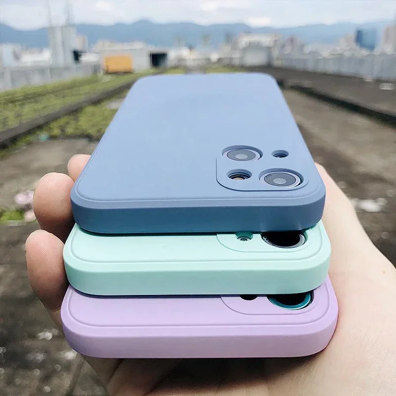 Luxus flüssige Silikon Handy hülle für Xiaomi Redmi Note 12 12s 7 8 8t 9 9s 9t 10 10s 10t Pro Max