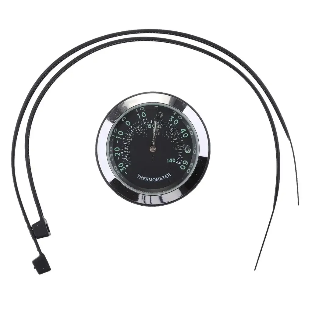 AliExpress Universal Motorcycle Bike Handlebar Mount Temperature Thermometer Meter Waterproof Plastic Base Glass Lens