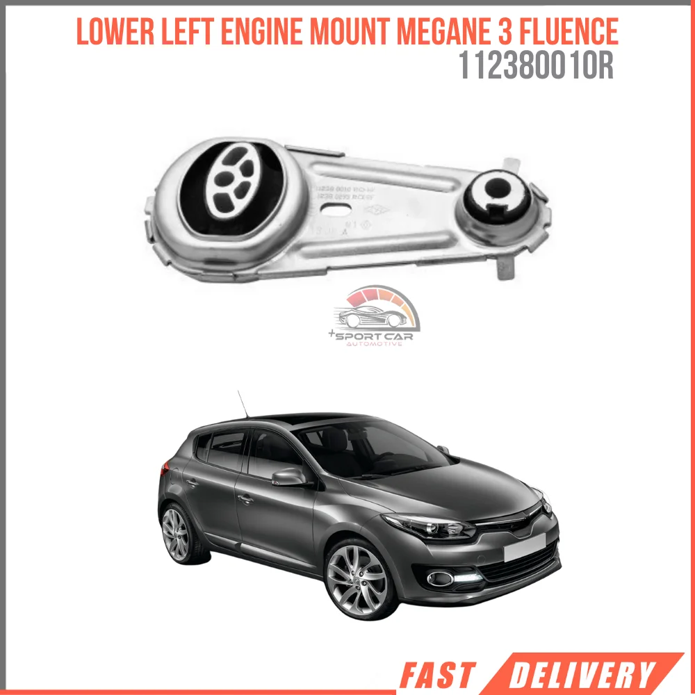 For Lower Left Engine Mount Renault Megane Mk3 Fluence 1.5 dCi 6 Speed Scenic Mk3 2.0 16V High Quality Fast Shipping 112380010R