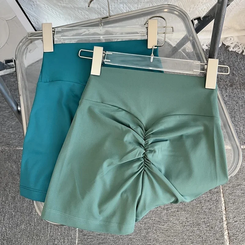 AliExpress ZHUMU GYM Women Sports Short Yoga Legging Shorts Squat Proof High Waist Fitness Tight Shorts Quick Drying Cycling Workout Gym Shorts