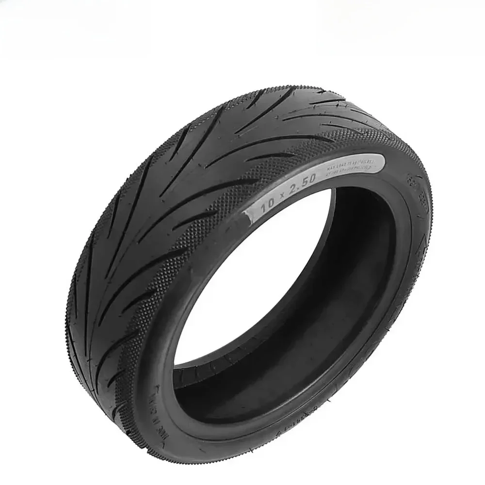 Pneu en caoutchouc Tubeless 10x2.5, pneu sous vide pour Segway Ninebot KickScooter F2 F2 Plus F2 Pro F30D F40D, pneus en gelée absorbant les chocs