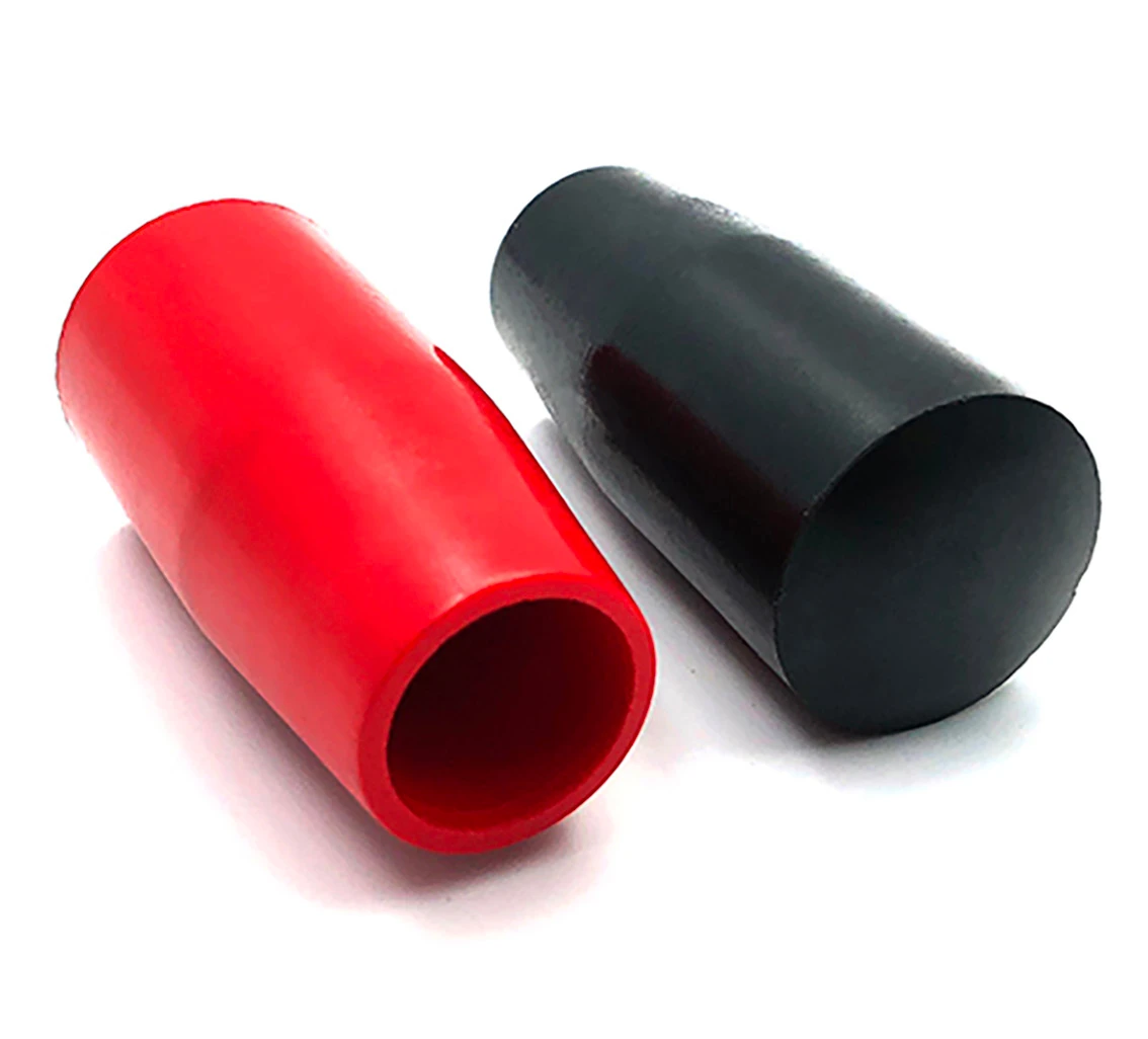 1/2/4pcs Long Sleeve Knob Thread Machine Tool Replacement Bakelite Hand Sleeve Lever Knob Red/Black M6/M8/M10/M12/M16