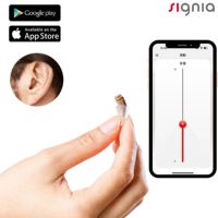 Signia CIC Invisible Hearing Aid Programmable Digital Hearing Aid 8 Channels Original Ear Care App Adjust Sound