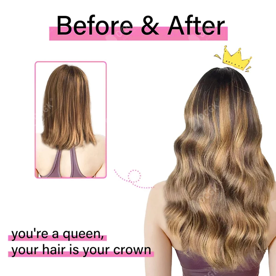 26'' Micro Loop Hair Extensions Micro Beads Remy Human Hair Micro Link 1.0G/Strand 12-26 Inch Add Volume Straight