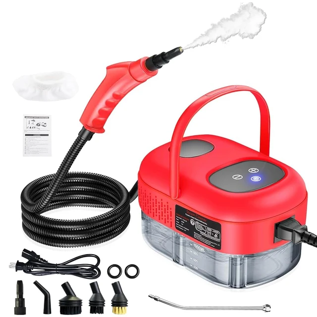 1500W Handheld High-Pressure Steam Cleaner – Portable Household Steamer – view 6