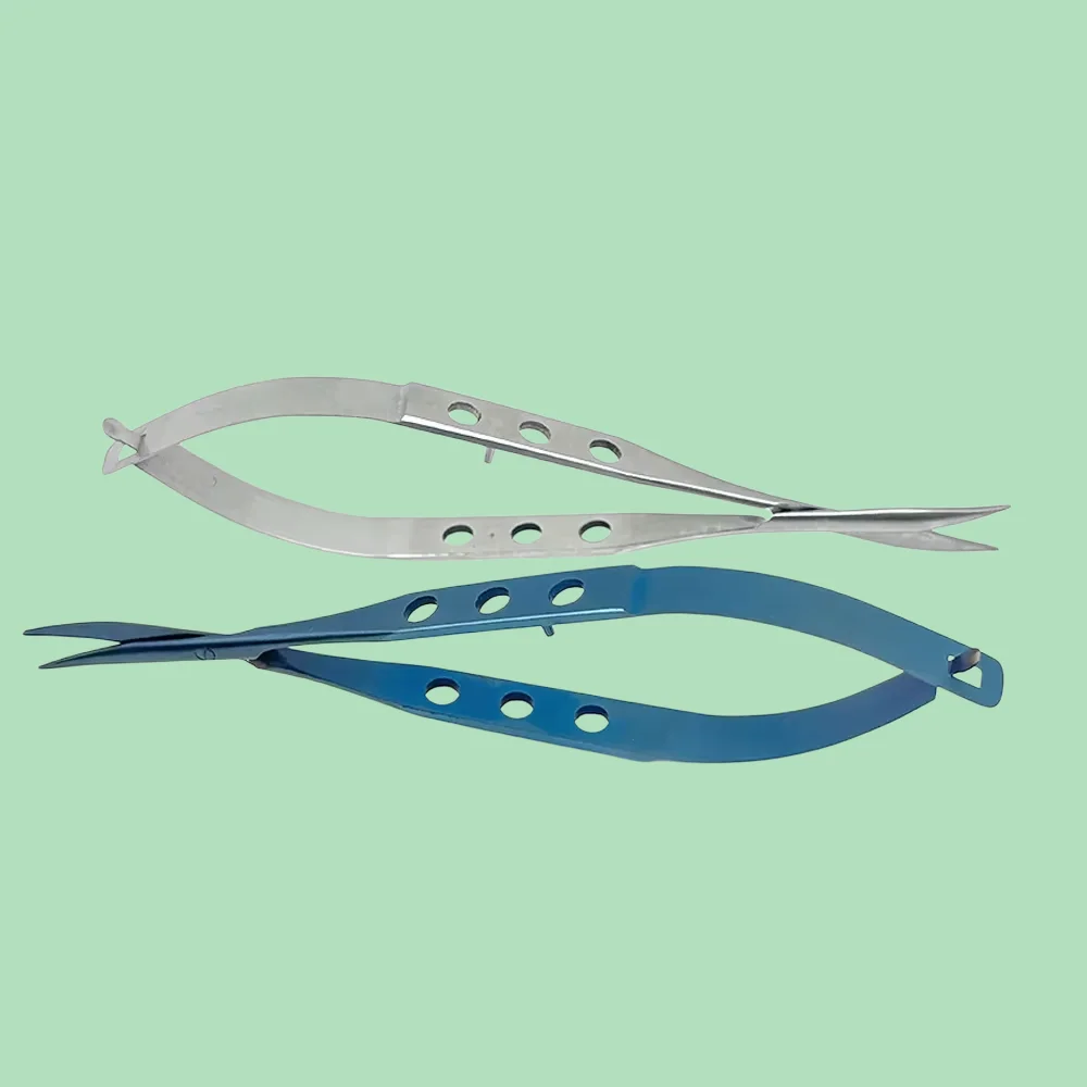 

Conjunctival Scissors Blunt Curved Head Eye Micro Scissors Stainless Steel/ Titanium Ophthalmic Surgical Dental Instruments