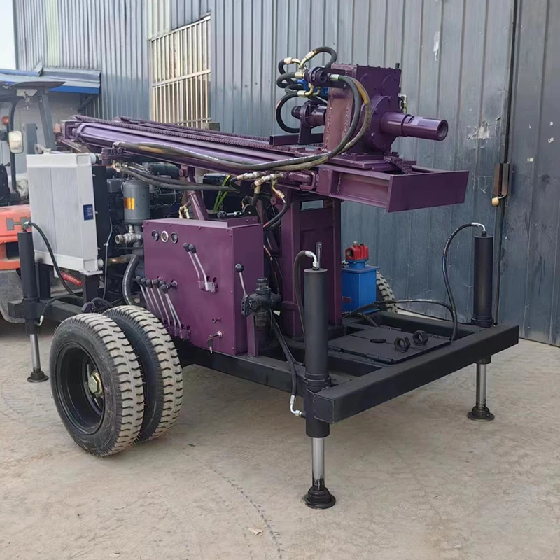 Customized Good Quality 300M Deep Drilling Rig Rotary Hydraulic Drilling Machine for Water Well with Customization