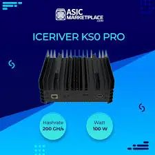 

Новый IceRiver KAS KS0 PRO Asic Kaspa Miner 200Gh/s с блоком питания