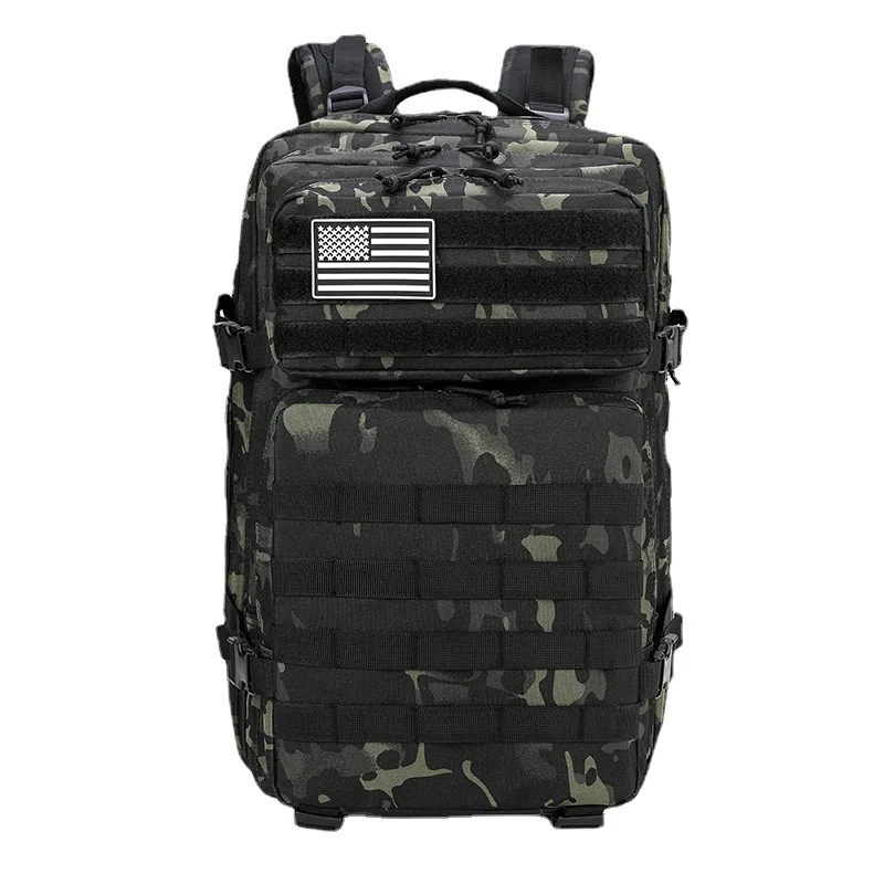LHI 45L Men Hiking Backpack Tactical Hunting Treeking Travel Camping Bug Out Bag Outdoor EDC Survival Military Rucksack image 2