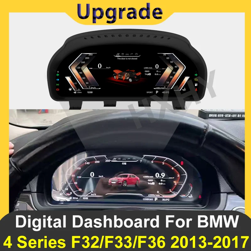 2024 Latest Original Car Digital Cluster Instrument for BMW 4 Series F32 F33 F36 2013-2017 LCD Speedmeters Dashboard player